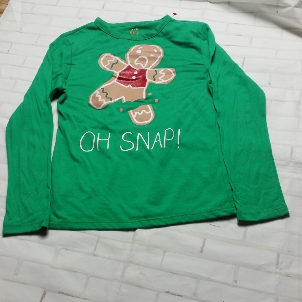 GINGERBREAD MEN FOR LITTLE GIRLS SZ M  TESS